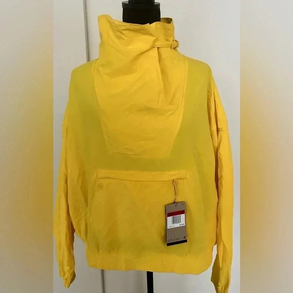 NIKE Womens Tech Pack Nylon Pullover Jacket Packable - NWT - Picture 3 of 9